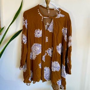 Free people swing tunic top